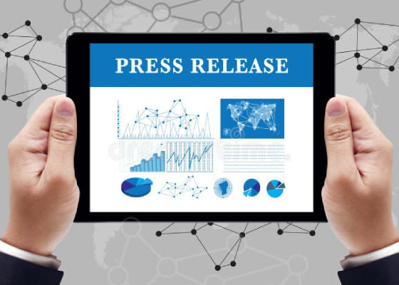 Press release distribution service